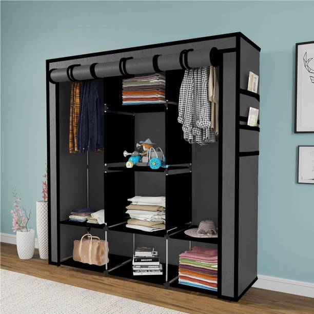 Continental 6+2 Shelves Portable 88130 PP Collapsible Wardrobe