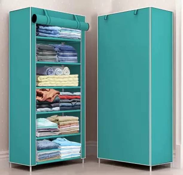 ZENVEXYO BRANDED 6 LAYER Carbon Steel Collapsible Wardrobe