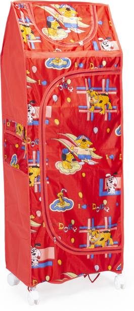 SWINGISH Micro Fiber Collapsible Wardrobe