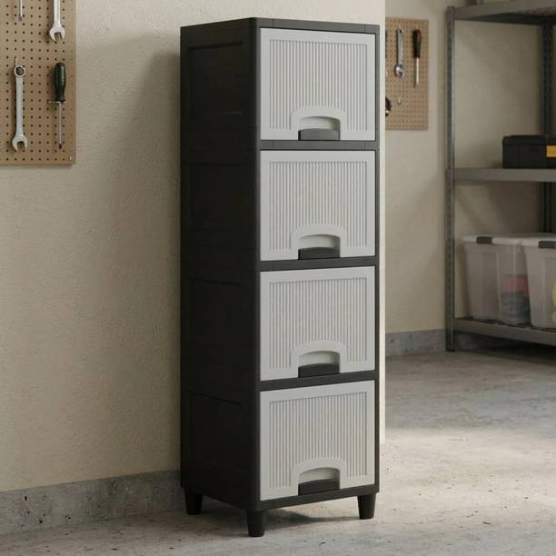 VISEMAN Professional Grade Free Standing Document Station PP Collapsible Wardrobe