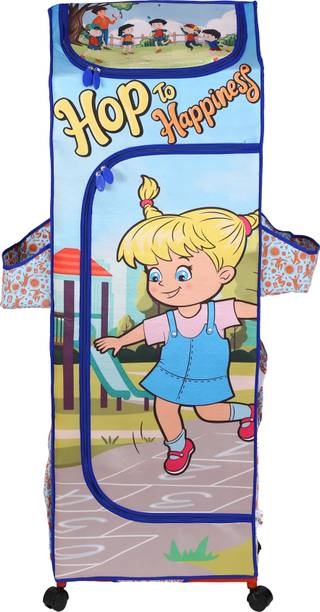 KUDOS Kudos Character Edition Girl playing hopscotch Cotton Collapsible Wardrobe
