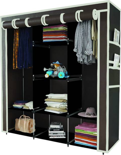 Eco Shopee 6+2 Shelves Portable 88130 PP Collapsible Wardrobe