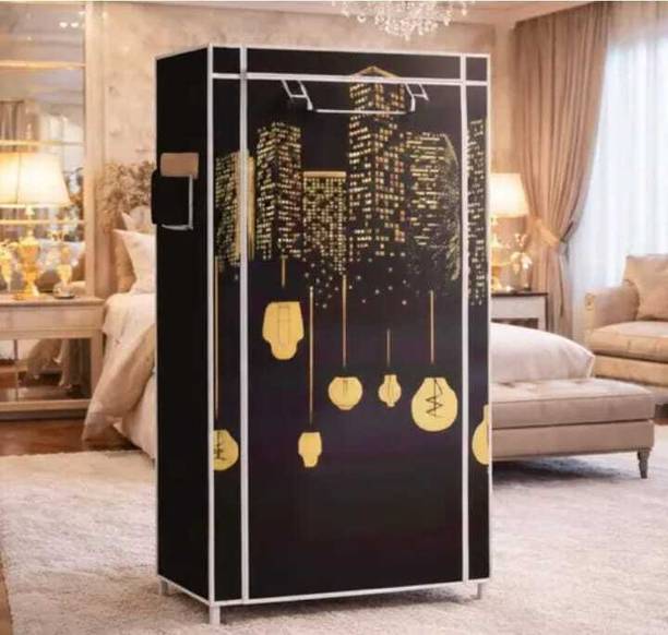shree radhe enterprise Modern Polyester Collapsible Wardrobe