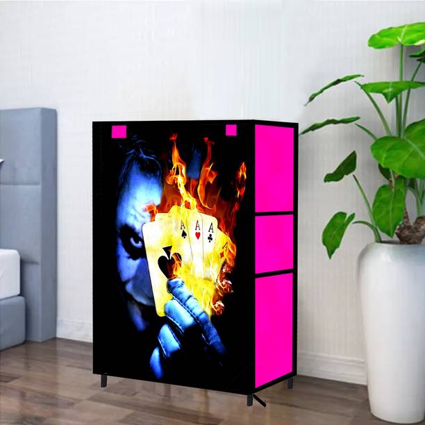 GlowSilk PVC Collapsible Wardrobe