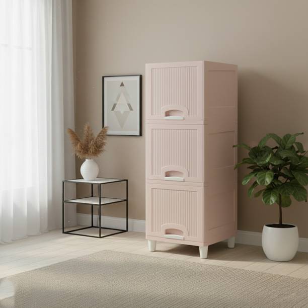 SUPTIKES Study Room Organizer – Books & School Supplies Rack PP Collapsible Wardrobe