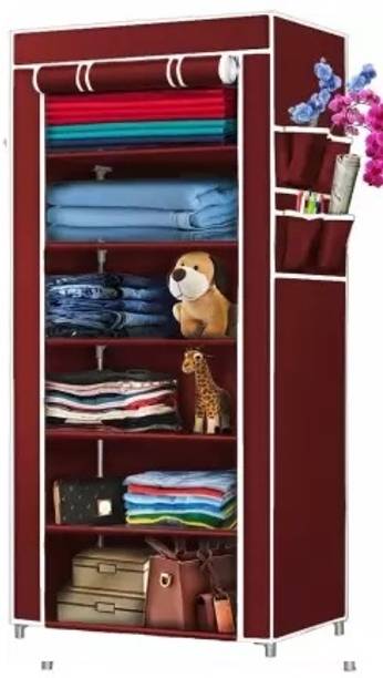 SHYAM JI PVC Collapsible Wardrobe