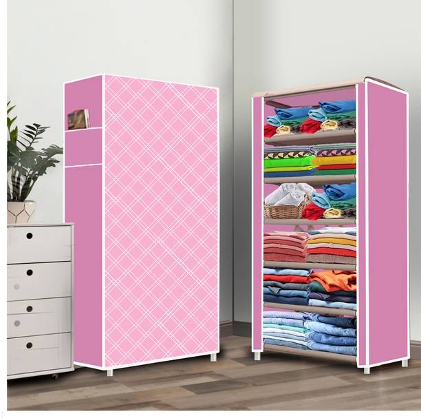 UkdiMukdi PVC Collapsible Wardrobe
