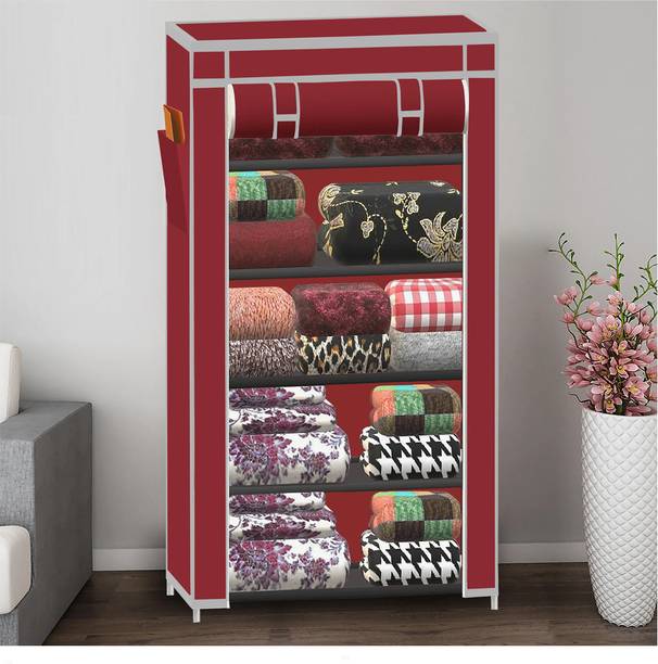 BEEYZELL PVC Collapsible Wardrobe