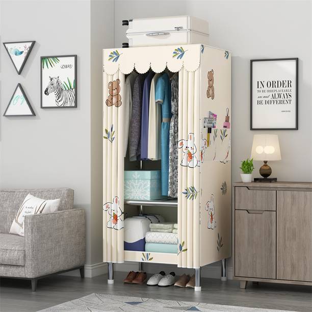 StarAndDaisy Multifunctional wardrobe for compact, organized, stylish storage. Carbon Steel Collapsible Wardrobe