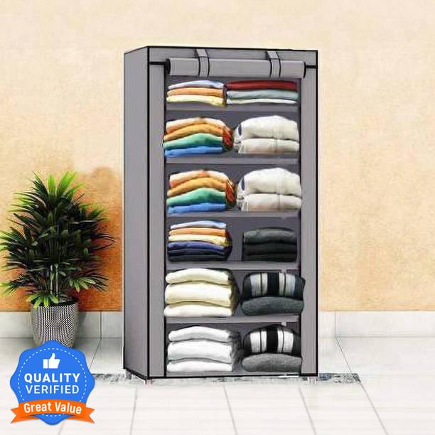 Flipkart Perfect Homes Studio Carbon Steel Collapsible Wardrobe