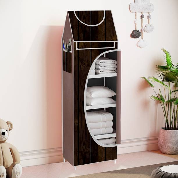 Zooper Baby 5 Shelve Unbreakable Material PVC Collapsible Wardrobe PVC Collapsible Wardrobe