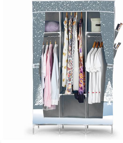Furnbolo Carbon Steel Collapsible Wardrobe