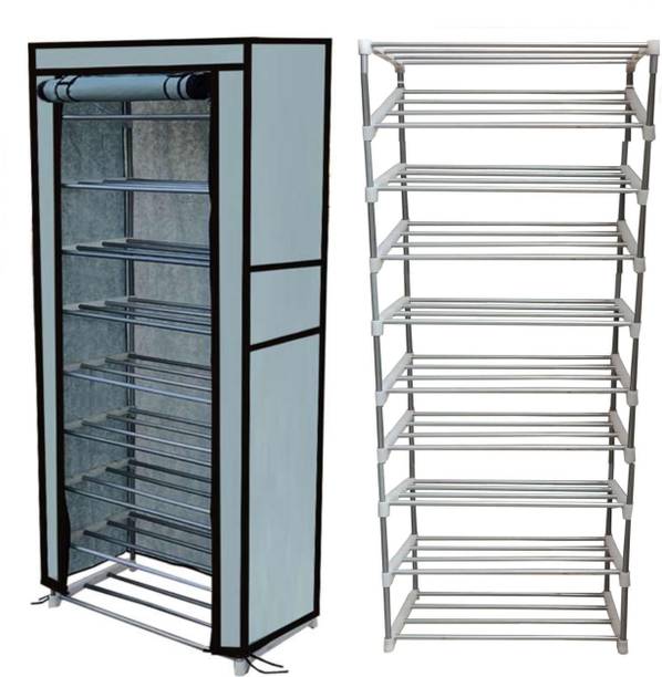 RAXON WORLD Carbon Steel Collapsible Wardrobe