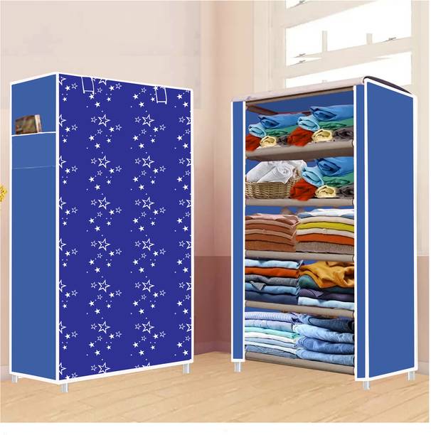 UkdiMukdi PVC Collapsible Wardrobe