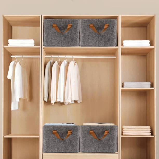 NKKL 30 L Grey Laundry Stool/Storage