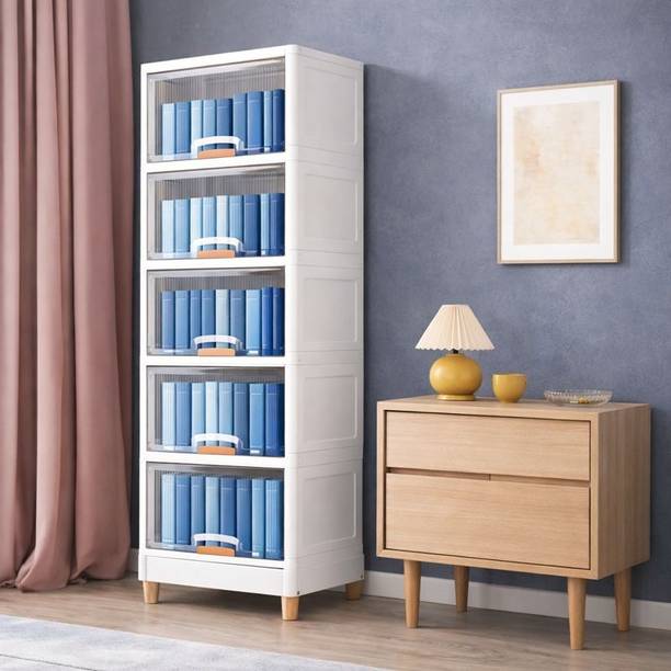 ABHYAANT ENTERPRISE Acrylic Collapsible Wardrobe