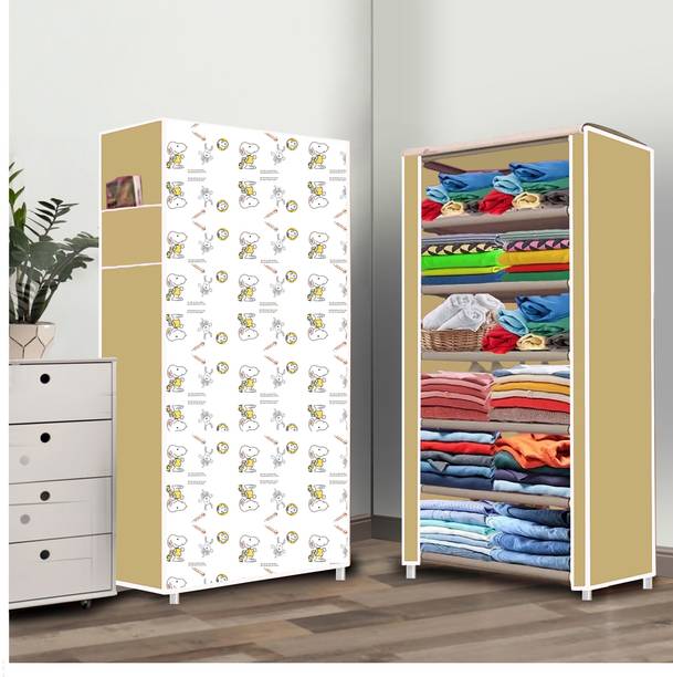 BEEYZELL PVC Collapsible Wardrobe