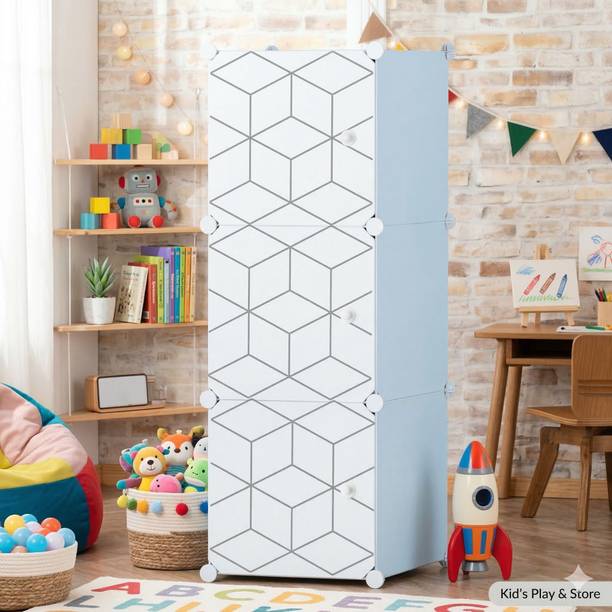 POOWEREST PVC Collapsible Wardrobe