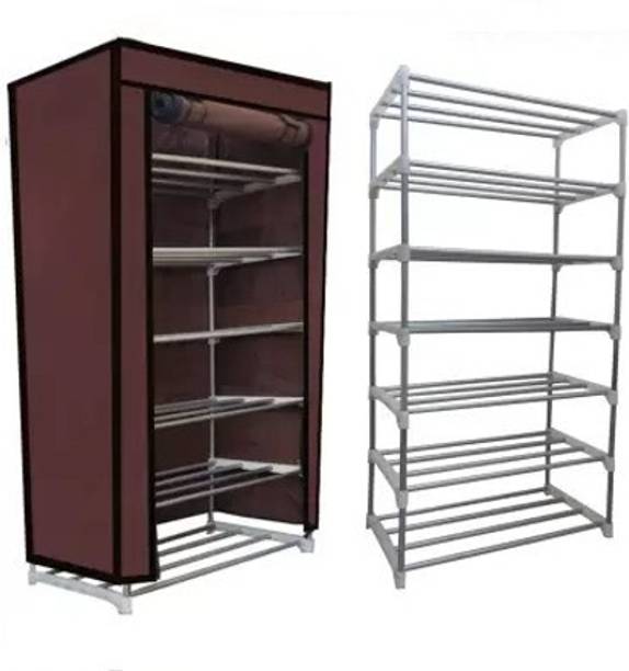 GlowSilk Carbon Steel Collapsible Wardrobeb Carbon Steel Collapsible Wardrobe