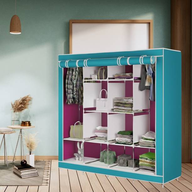 EEMWAY Carbon Steel Collapsible Wardrobe
