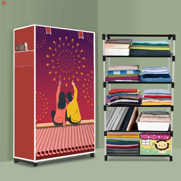 Jhajharia PVC Collapsible Wardrobe
