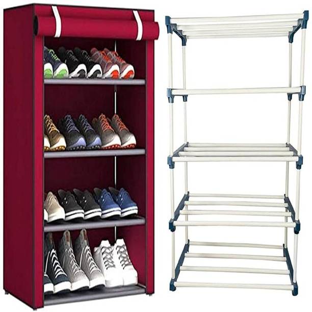 GULAMMUSTAFA PVC Collapsible Wardrobe