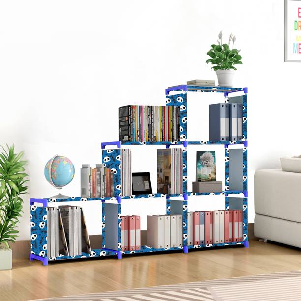 SB07 Metal Open Book Shelf