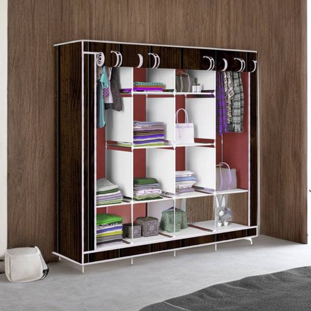 saintwod Carbon Steel Collapsible Wardrobe