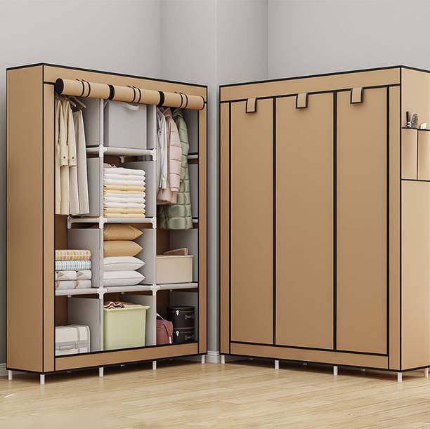 DWELLIT Carbon Steel Collapsible Wardrobe