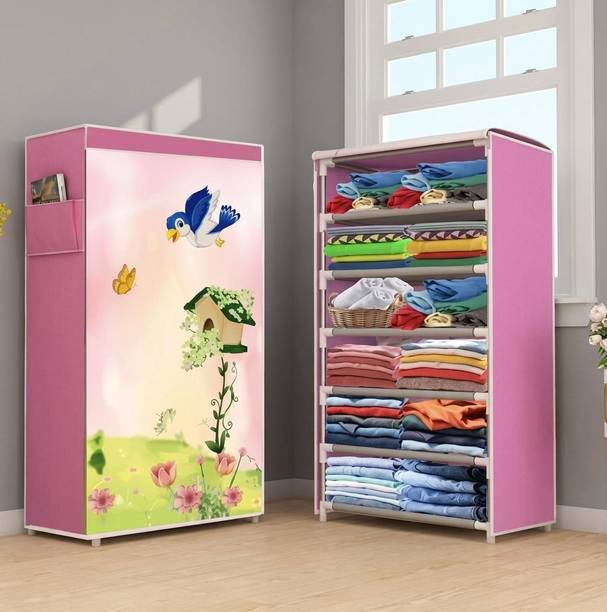 akstore Treehouse Kids Wardrobe Series PVC Collapsible Wardrobe