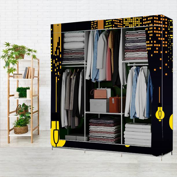 Furnbolo 6 Shelf India's 1st Printed Metal Almirah