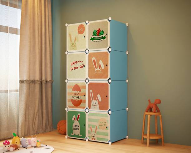 ZHENAURA collapsible wardrobe almira wardrobe plastic rack collapsible wardrobe PP Collapsible Wardrobe
