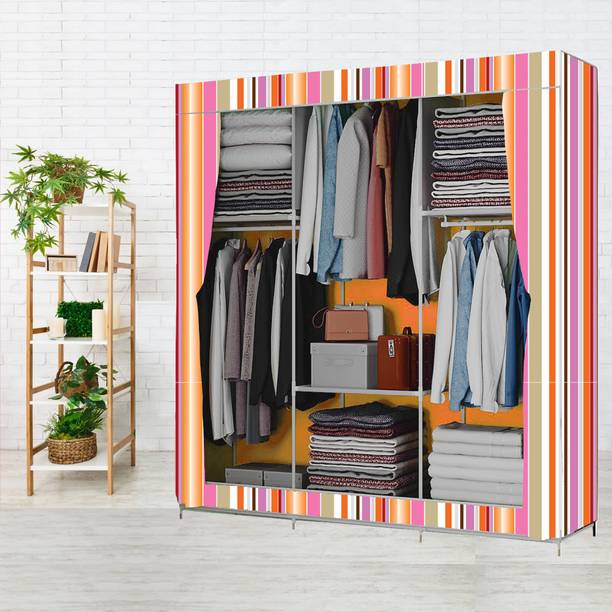 Furnbolo 6 Shelf India's 1st Printed Metal Almirah