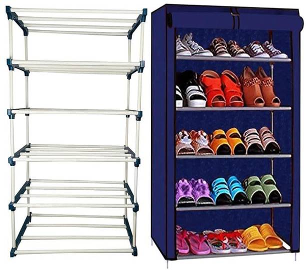 GULAMMUSTAFA PVC5GAWAR PVC Collapsible Wardrobe