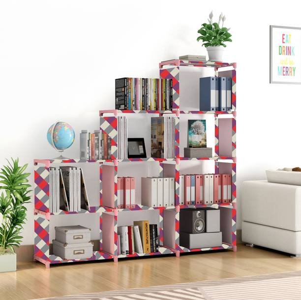 XENOBO Metal Open Book Shelf