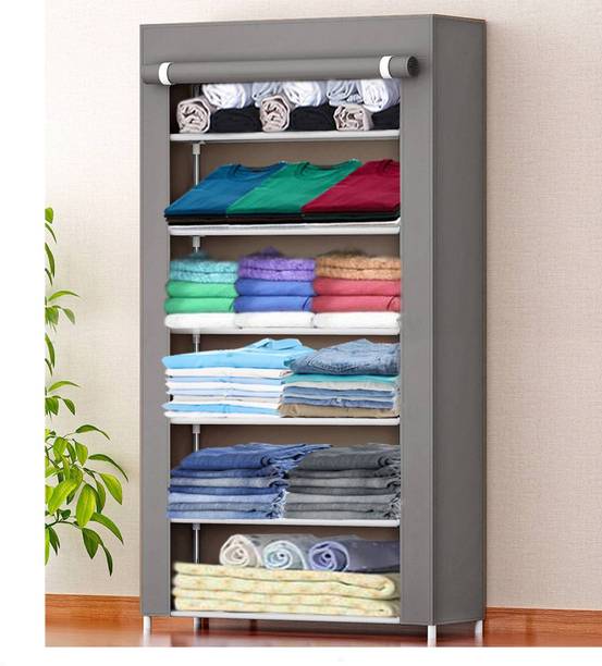 BEEYZELL PVC Collapsible Wardrobe