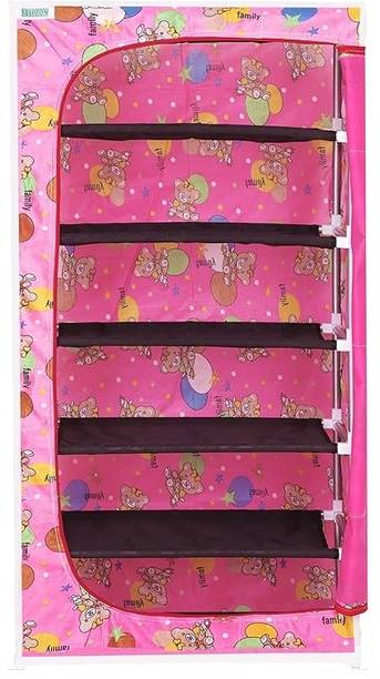 GULAMMUSTAFA pvc6salv PVC Collapsible Wardrobe
