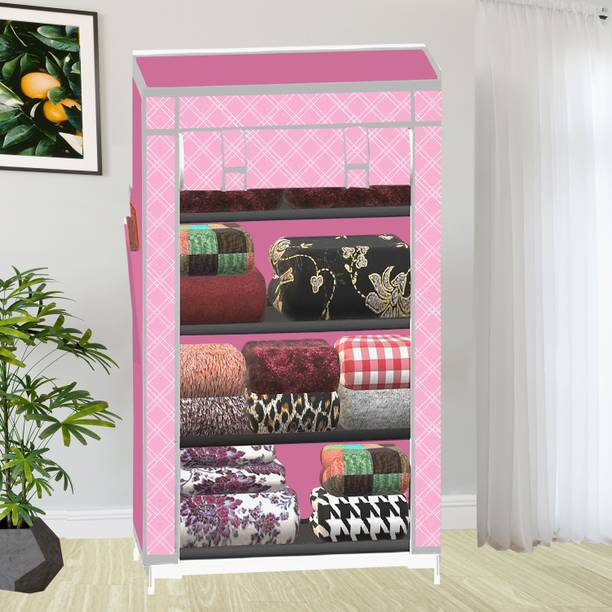 Hridyani A4 Digital Printed PP Collapsible Wardrobe