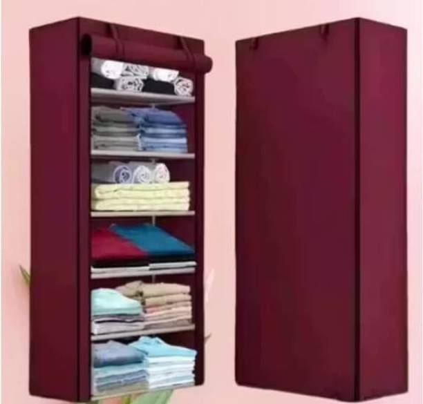 RADHATRADING Multipurpose Shoe Storage Series PVC Collapsible Wardrobe