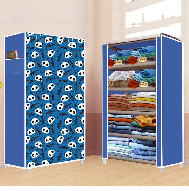 BEEYZELL PVC Collapsible Wardrobe