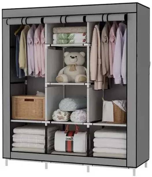 Attache Metal 3 Door Wardrobe