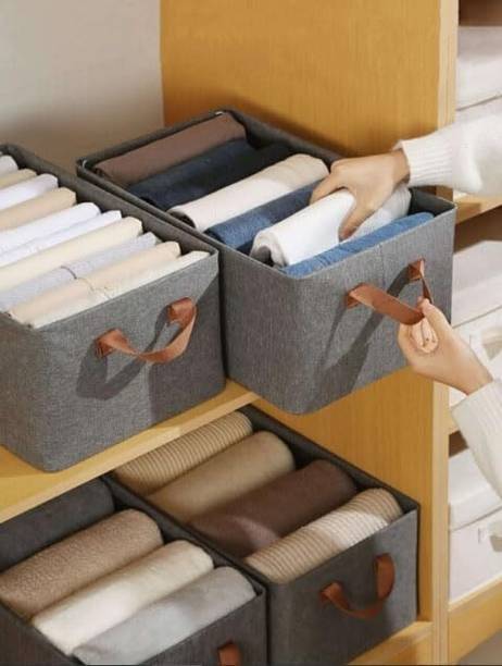BSVR 30 L Grey Laundry Stool/Storage