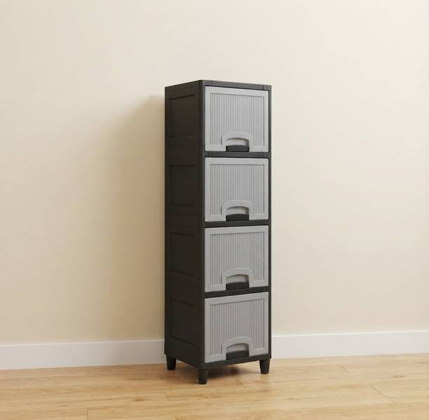 Surety for Safety Mulltipurpose Cabinet for Home with Multi Layer Storage Plastic Free Standing Cabinet
