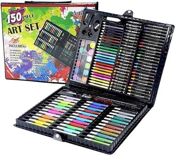 rhih Portable art Set ALL TYPE COLOUER Shaped Color Pencils