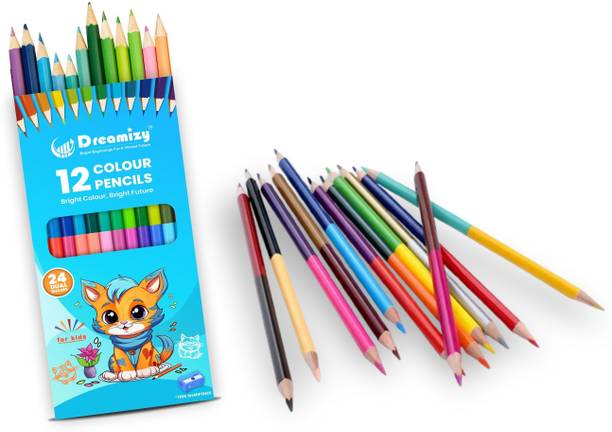 Dreamizy Art Triangular Shaped Color Pencils