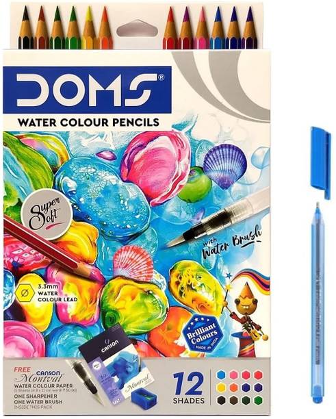 Price History of DOMS Art Sets hexagon Shaped Color Pencils from