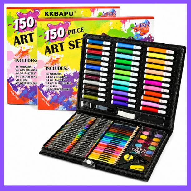 KKBAPU 150PCS Creative Art Series Hexagonal Color Pencils Shaped Color Pencils