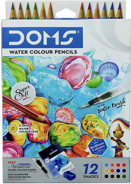 DOMS 8392 HEXAGONAL Shaped Color Pencils