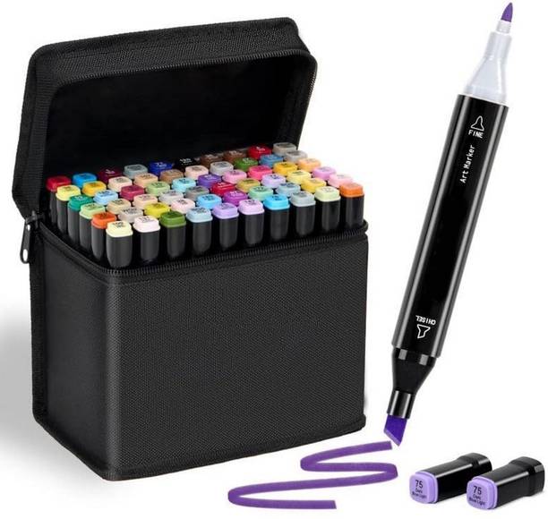 ORIDOR Alcohol Based Sketch Markers Set 48 Colors for Illustration