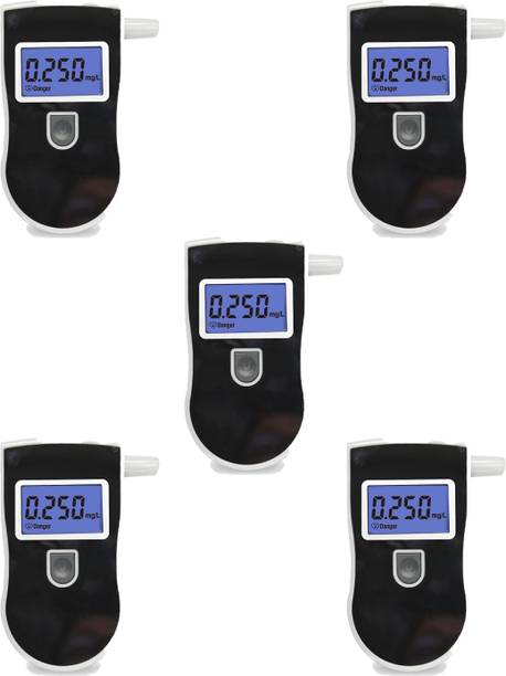 Robustt Advance Digital Alcohol Tester-LCD Display Portable Breathalyzer|25Mouthpieces Digital Colorimeter